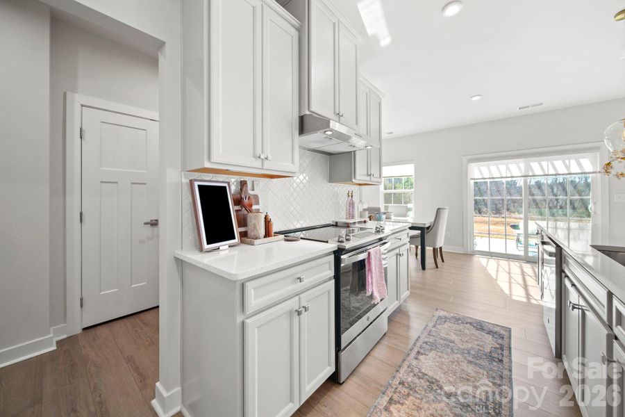Furnished interior view inside a new home in , Monroe (Image 13).