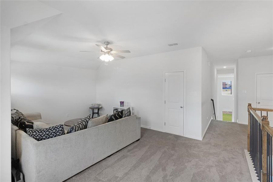 Furnished interior view inside a new home in Anna Ranch, Anna (Image 29).