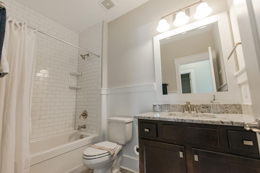 Representative furnished interior of a home built from the Marshall by Bill Clark Homes in Riverside Cove, Wilmington (Image 42).