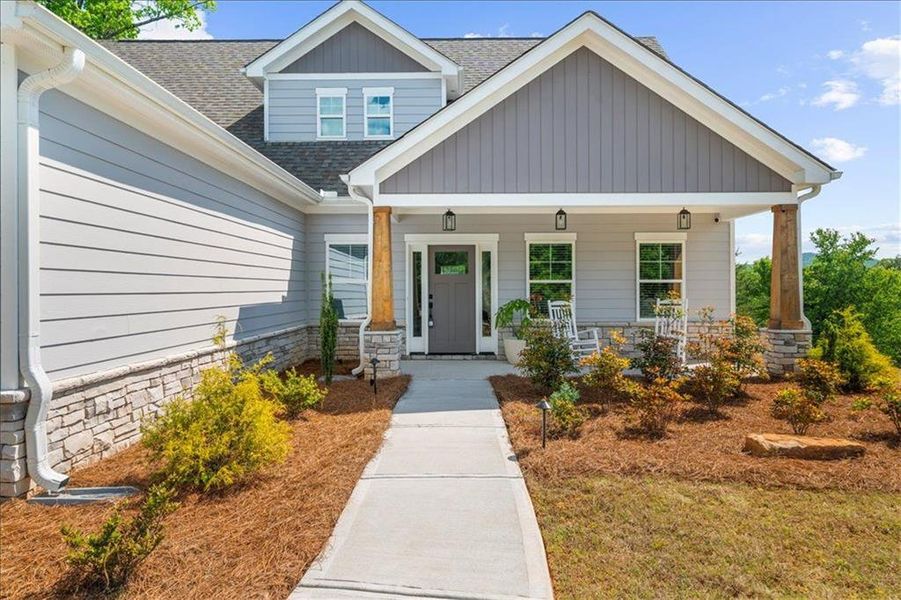 Exterior details and patio area of a home in , Cleveland (Image 30).