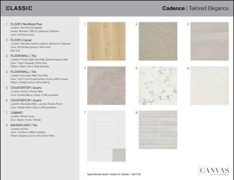Design Selections. Home is under construction. Design selections are subject to change. Design Selections. Home is under construction. Design selections are subject to change.