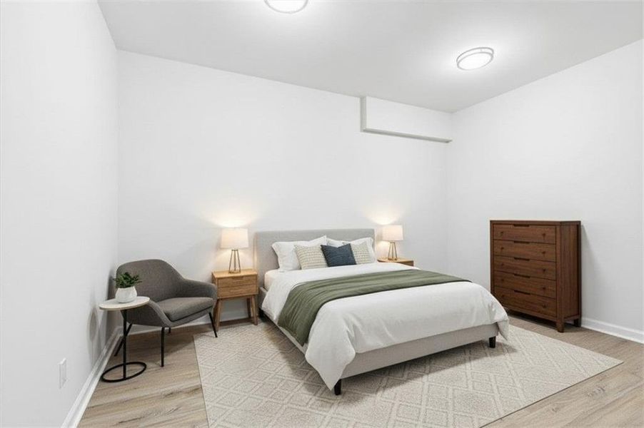 Furnished interior view inside a new home in , Hoschton (Image 6).