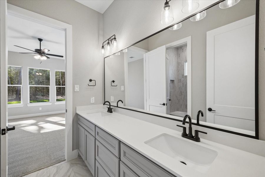 Furnished interior view inside a new home in , Huntsville (Image 18).