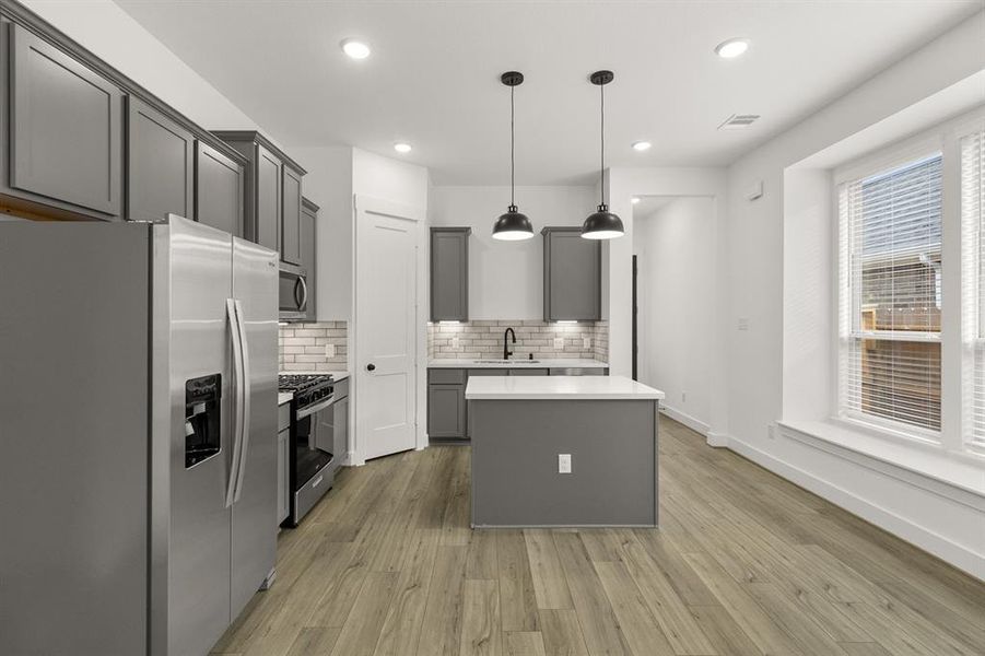 Furnished interior view inside a new home in , Forney (Image 5). Furnished interior view inside a new home in , Forney (Image 5).