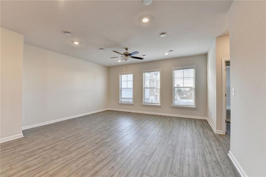 Spacious, unfurnished interior of a new home in , Marietta (Image 21). Spacious, unfurnished interior of a new home in , Marietta (Image 21).