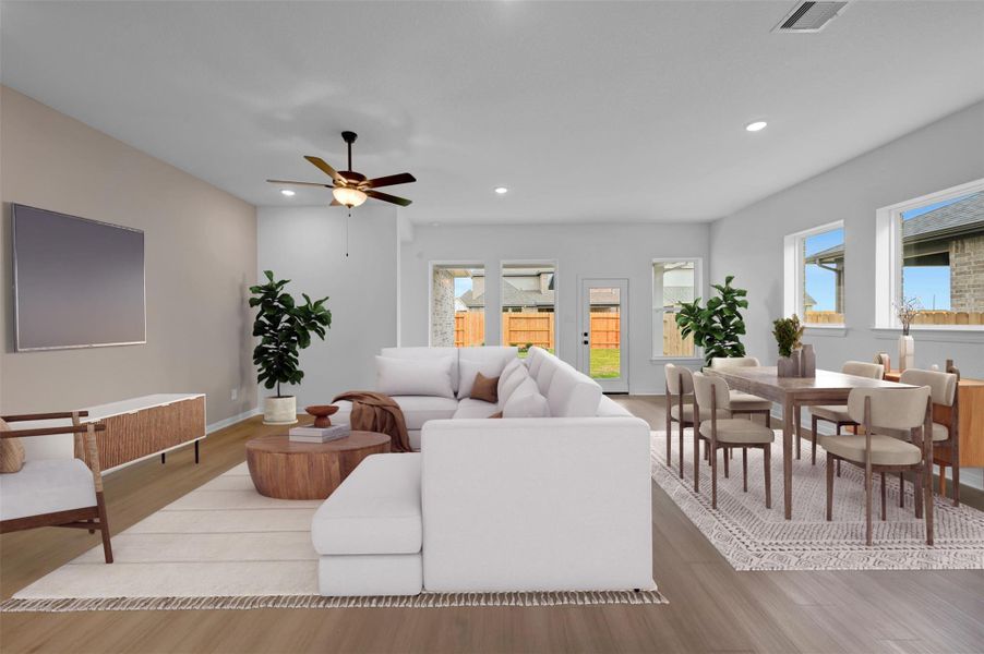 REPRESENTATIVE PHOTO – Virtually staged to give you the visual you need to see furniture placement and how the home can live.