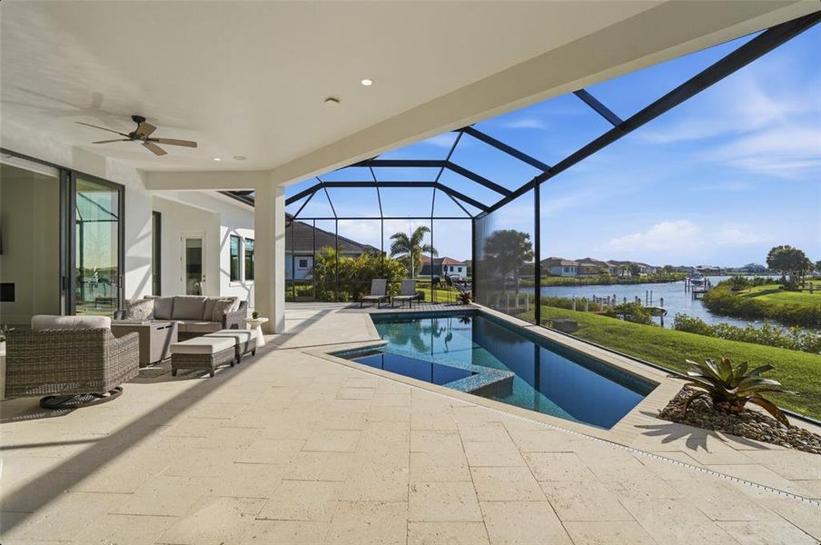 Exterior details and patio area of a home in , Parrish (Image 26).