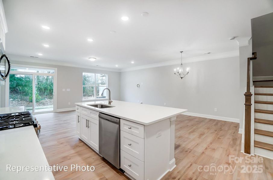 Furnished interior view inside a new home in Harrisburg Village, Harrisburg (Image 8).