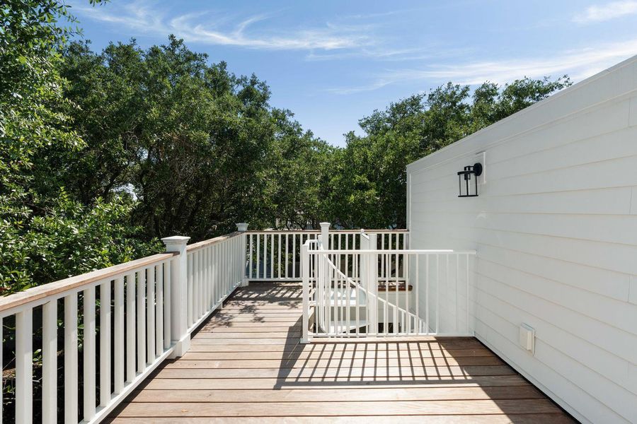 Exterior details and patio area of a home in , Isle Of Palms (Image 30). Exterior details and patio area of a home in , Isle Of Palms (Image 30).