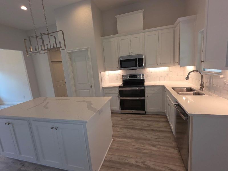 Furnished interior view inside a new home in , Bastrop (Image 8). Furnished interior view inside a new home in , Bastrop (Image 8).