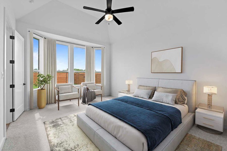 Furnished interior view inside a new home in Broken Oak, Georgetown (Image 1). Furnished interior view inside a new home in Broken Oak, Georgetown (Image 1).