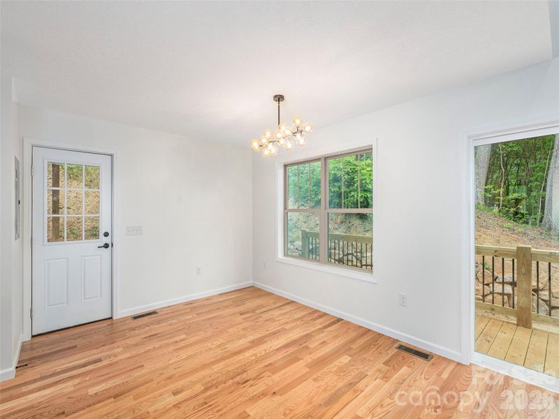 Spacious, unfurnished interior of a new home in , Waynesville (Image 33).