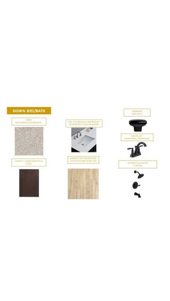 Sample of building materials used in homes in Adalyn Park, Mooresville (Image 9).