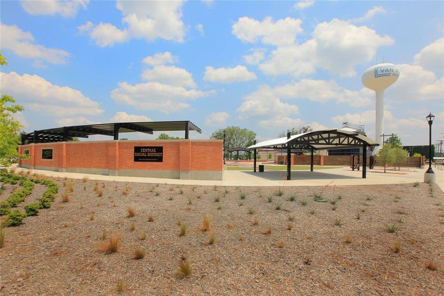 View of community with a gazebo