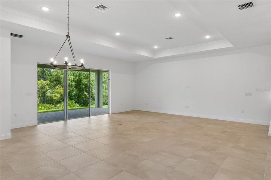 Spacious, unfurnished interior of a new home in Osprey Ranch, Winter Garden (Image 27). Spacious, unfurnished interior of a new home in Osprey Ranch, Winter Garden (Image 27).