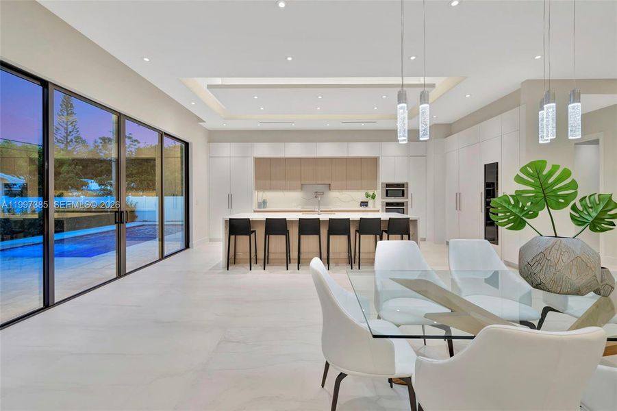 Furnished interior view inside a new home in , Fort Lauderdale (Image 17).