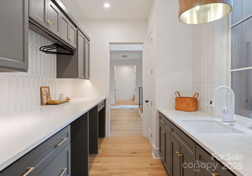 Furnished interior view inside a new home in , Denver (Image 18).