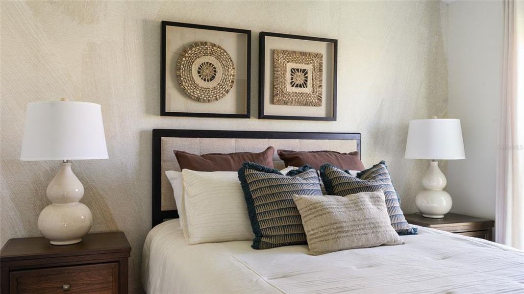 Furnished interior view inside a new home in Crosswinds, Haines City (Image 23).