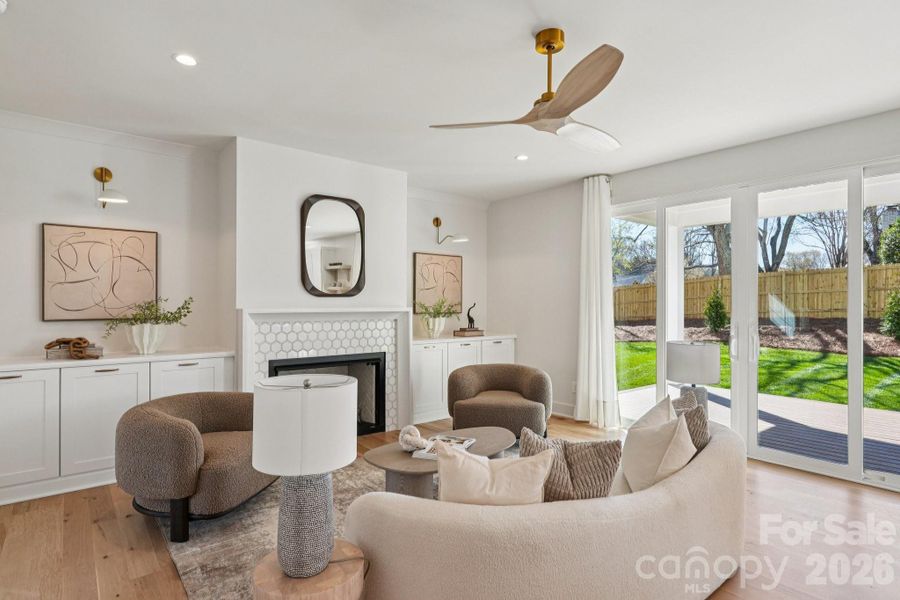 Furnished interior view inside a new home in , Charlotte (Image 6).