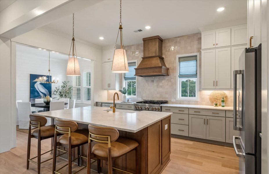 Furnished interior view inside a new home in , Mount Pleasant (Image 59).