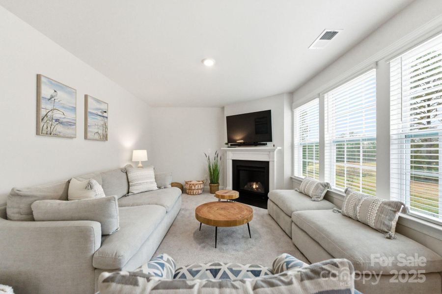 Furnished interior view inside a new home in , Huntersville (Image 7). Furnished interior view inside a new home in , Huntersville (Image 7).
