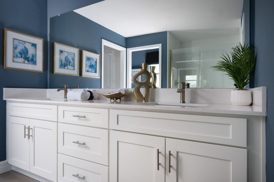 Furnished interior view inside a new home in Cherrywood Preserve, Ocala (Image 15).