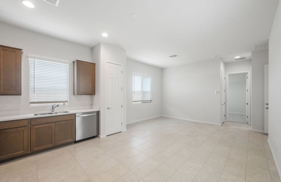 Furnished interior view inside a new home in Soleo, San Tan Valley (Image 13).