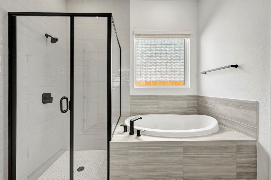 Furnished interior view inside a new home in Heritage, Dripping Springs (Image 8).