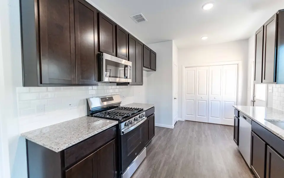Furnished interior view inside a new home in Paramount, Kyle (Image 3).