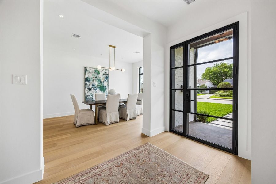 Furnished interior view inside a new home in , Houston (Image 11).