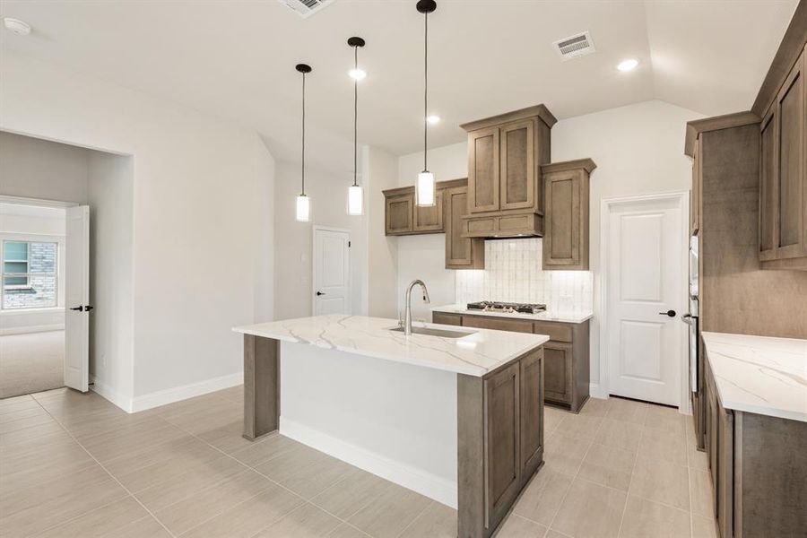 Furnished interior view inside a new home in Woodstone, Providence Village (Image 10). Furnished interior view inside a new home in Woodstone, Providence Village (Image 10).