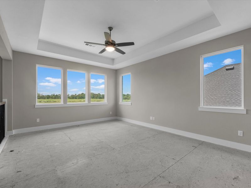 Spacious, unfurnished interior of a new home in Sienna 60’, Missouri City (Image 19). Spacious, unfurnished interior of a new home in Sienna 60’, Missouri City (Image 19).