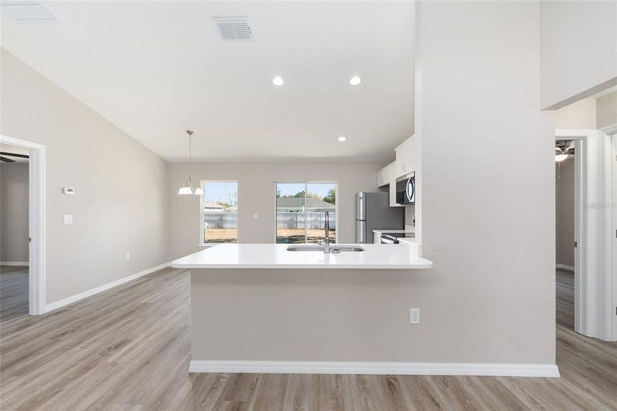 Furnished interior view inside a new home in , Ocala (Image 12).