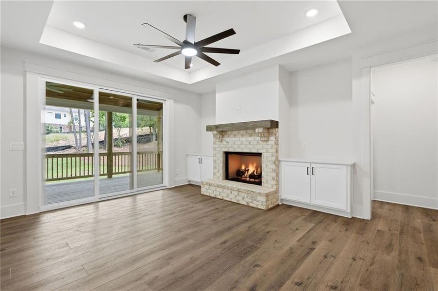 Spacious, unfurnished interior of a new home in Autumn Brook, Canton (Image 21). Spacious, unfurnished interior of a new home in Autumn Brook, Canton (Image 21).
