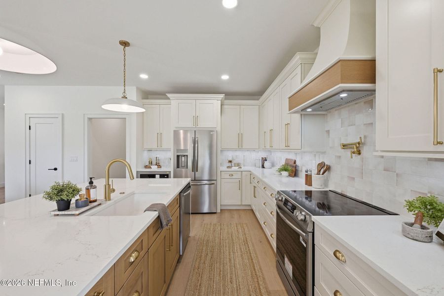 Furnished interior view inside a new home in , Jacksonville Beach (Image 14).