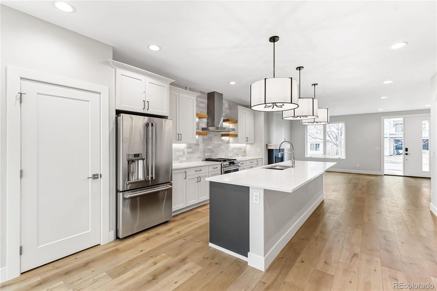 Furnished interior view inside a new home in , Englewood (Image 15).