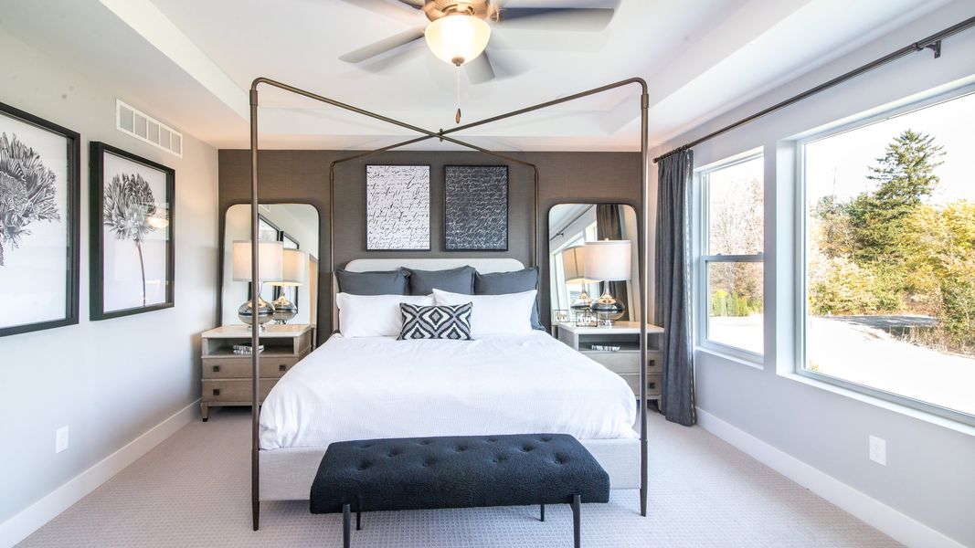 Representative furnished interior of a home built from the The Chesterfield by Norfolk Homes in Valleys, Jackson (Image 63).
