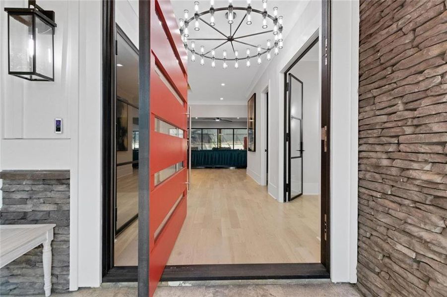 Exterior details and patio area of a home in , Roswell (Image 30).