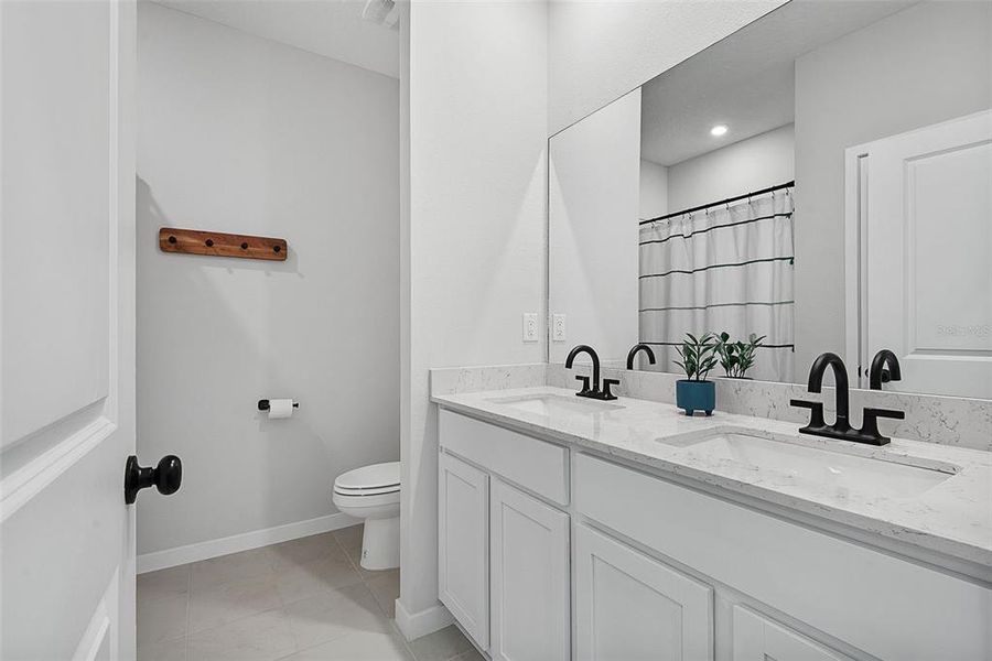 Furnished interior view inside a new home in Seminole Palms, Palm Coast (Image 40).