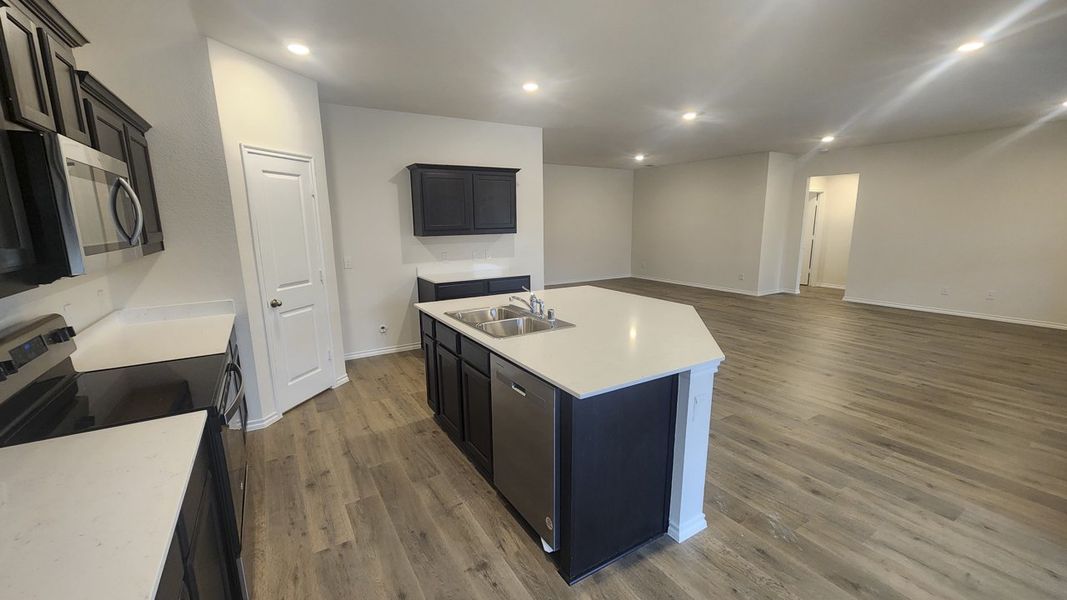 Furnished interior view inside a new home in Waverly Estates, Josephine (Image 5).