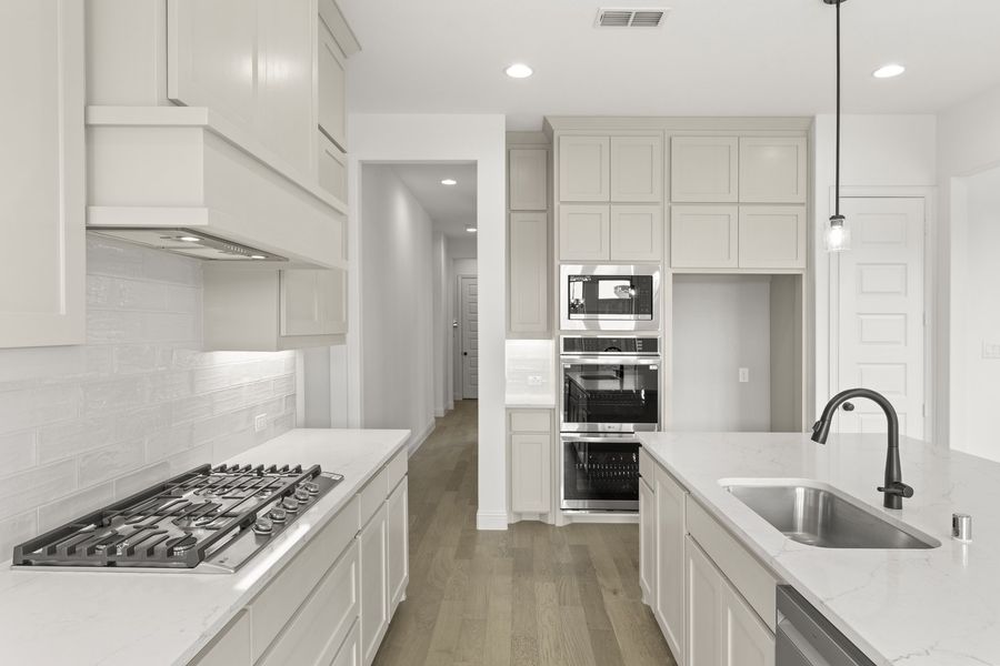 Furnished interior view inside a new home in Nelson Lake Estates, Rockwall (Image 10).