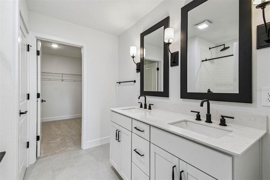 Furnished interior view inside a new home in Aspire at Canter Creek, Davenport (Image 8).