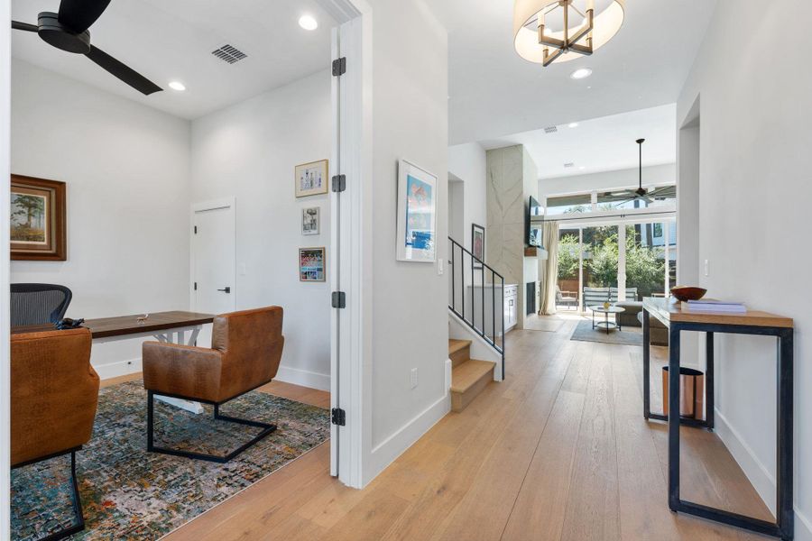 Furnished interior view inside a new home in , Austin (Image 30).