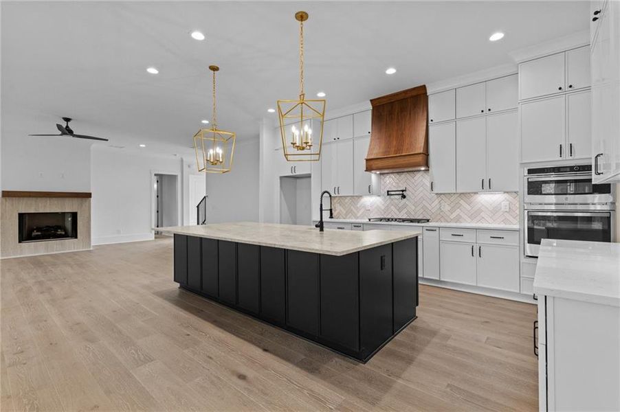 Furnished interior view inside a new home in , Buford (Image 12). Furnished interior view inside a new home in , Buford (Image 12).