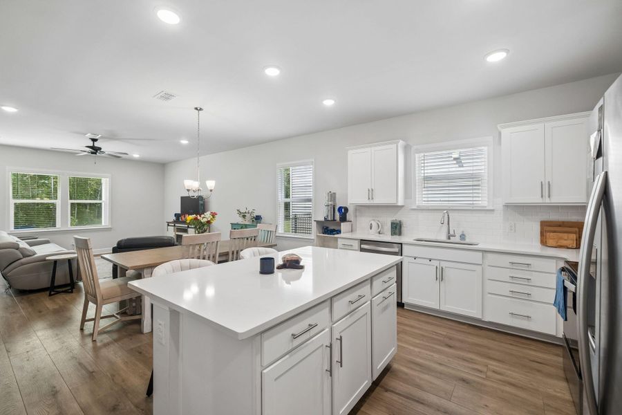 Furnished interior view inside a new home in , Huger (Image 18).