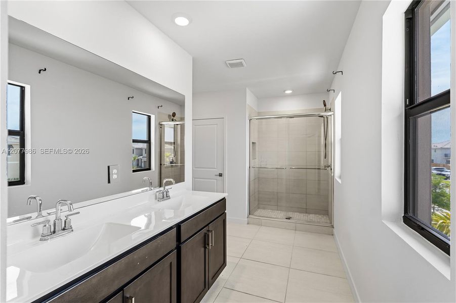 Furnished interior view inside a new home in Parker Pointe, Homestead (Image 10). Furnished interior view inside a new home in Parker Pointe, Homestead (Image 10).