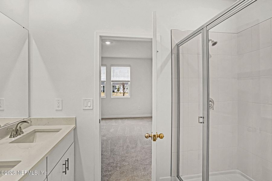 Furnished interior view inside a new home in , Palm Coast (Image 10). Furnished interior view inside a new home in , Palm Coast (Image 10).
