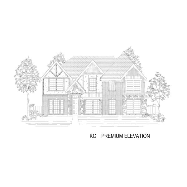 Representative rendering of the exterior for the Coventry 2FS by First Texas Homes (Image 17).