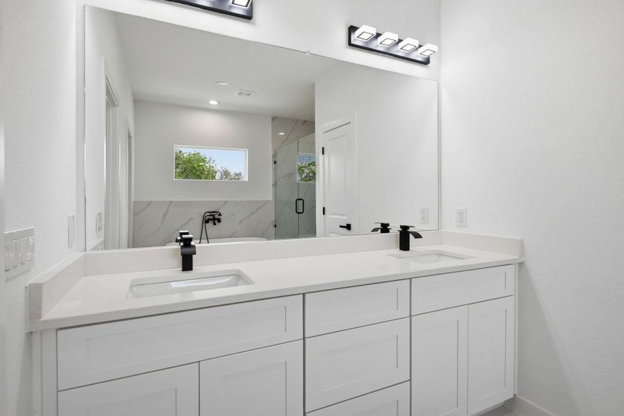 Furnished interior view inside a new home in , Houston (Image 5). Furnished interior view inside a new home in , Houston (Image 5).