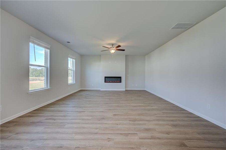 Spacious, unfurnished interior of a new home in Bowers Farm, McDonough (Image 17). Spacious, unfurnished interior of a new home in Bowers Farm, McDonough (Image 17).
